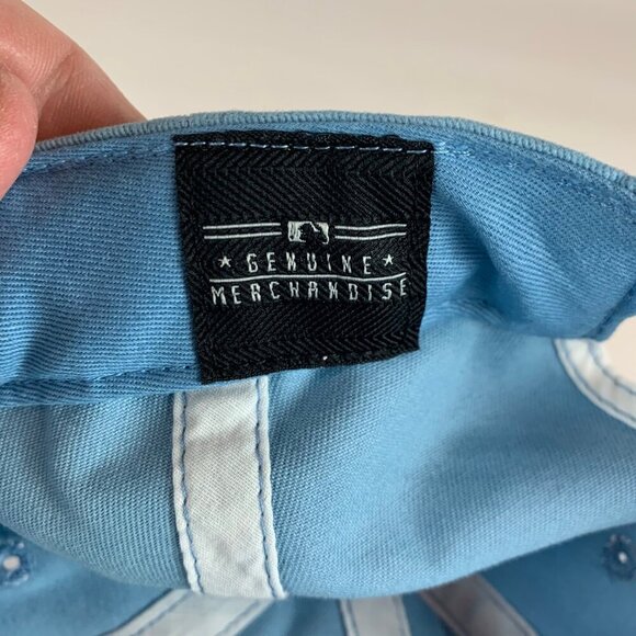 Kansas City Royals Womens Light Blue 47 Brand Clean Up Relaxed Fit Strapback Hat - Picture 5 of 6